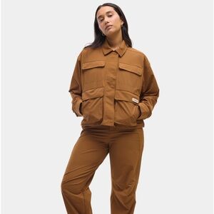 Women's Utility Jacket in Brown - NO TAGS
